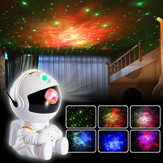 Astronautul Luminat 👨‍🚀✨ – Magia Spațiului în Camera Ta! 🚀
