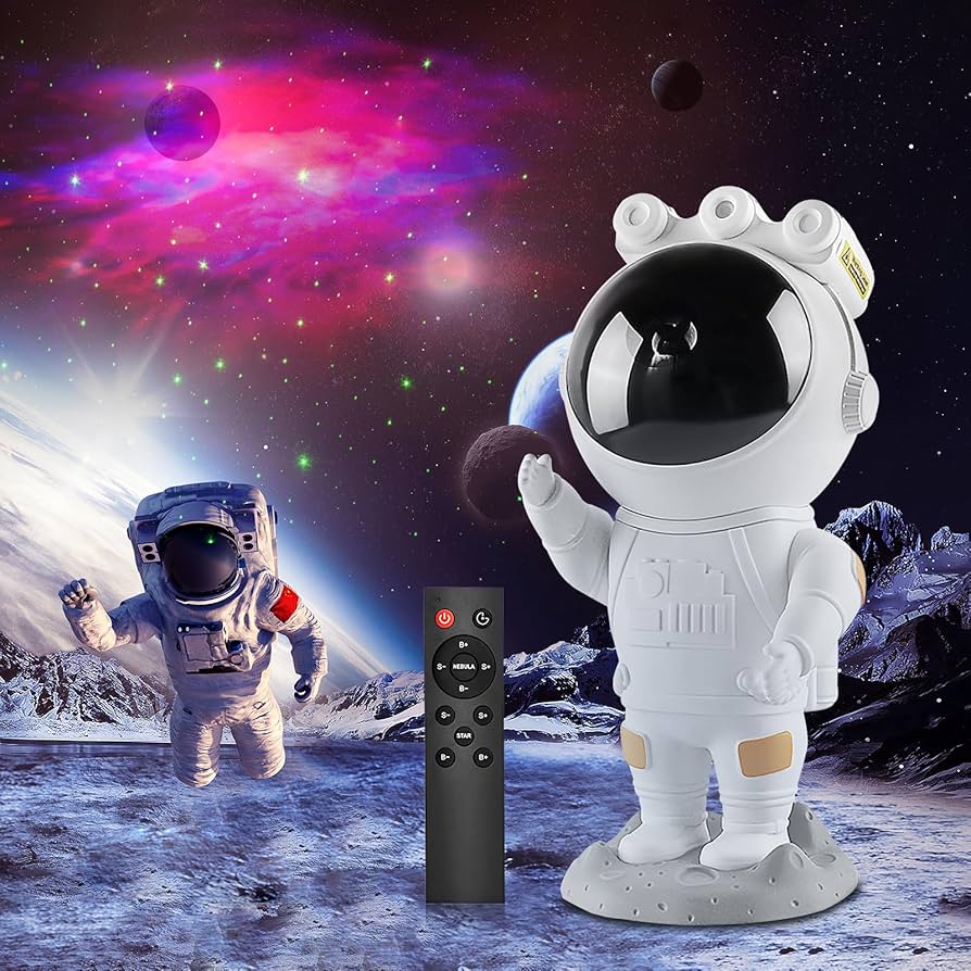Astronautul Luminat 👨‍🚀✨ – Magia Spațiului în Camera Ta! 🚀