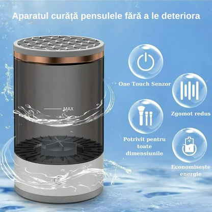 Brush Bubble ✨ – Magia Care Îți Curăță Pensulele Singură! 🧼🖌️💖