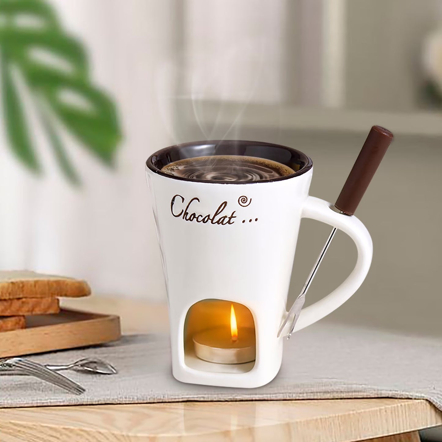 🍫 Pahar pentru topit ciocolată – răsfățul dulce care încălzește sufletul