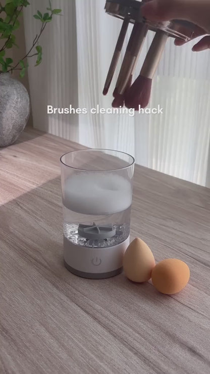 Brush Bubble ✨ – Magia Care Îți Curăță Pensulele Singură! 🧼🖌️💖